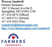 Warren Sandwell Agency - Farmers Insurance image 2